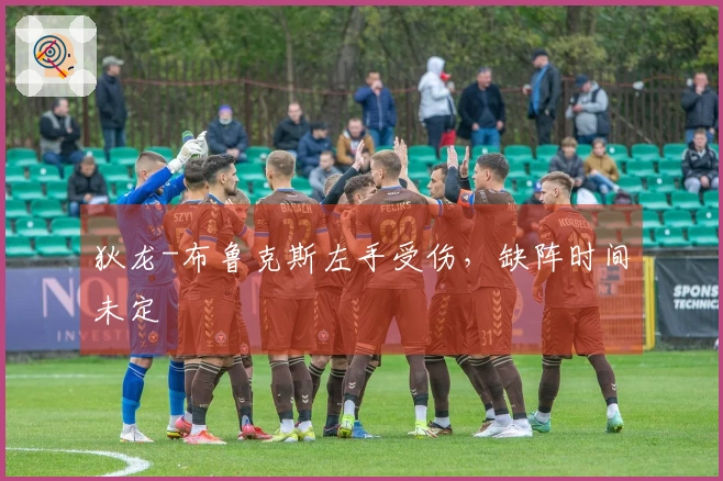 狄龙-布鲁克斯左手受伤，缺阵时间未定