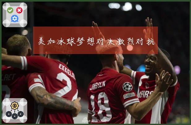 美加冰球梦想对决激烈对抗